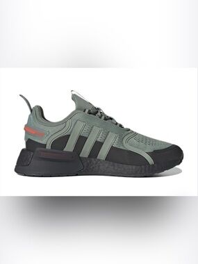 adidas gazelle silver green womens Shop Green Mens adidas NMD R1 Lace Up Sneakers – Shoebacca main image 0